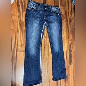 Miss Me Dark Blue Jeans